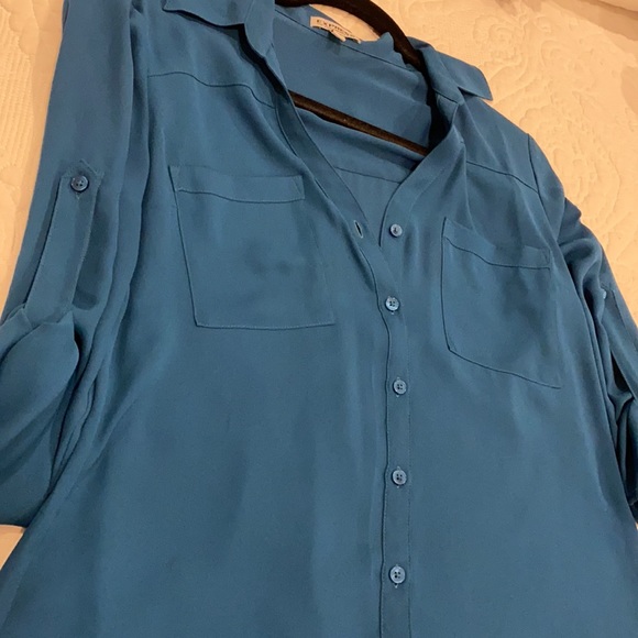 Button up chiffon - Picture 2 of 2